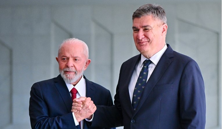 Milanović prvi hrvatski predsjednik koji je posjetio Brazil. Primio ga Lula