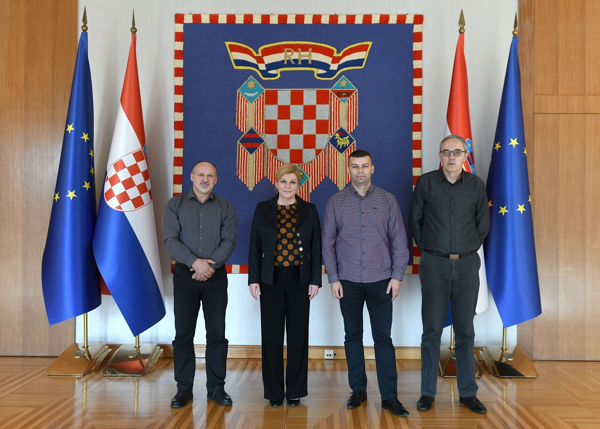 Kolinda dala podršku radnicima Đure Đakovića koji 2 mjeseca nisu primili plaću