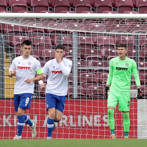 AZ Alkmaar U19 vs Hajduk Split U19 24.04.2023 at UEFA Youth League 2022/23, Football