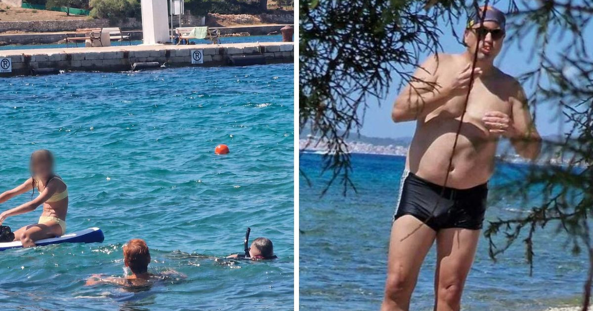 FOTO Splitski vijećnik iz Domina s podvodnom puškom na plaži. "Nikoga nisam ugrozio"