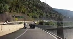 VIDEO Motorist divljao kod Rijeke