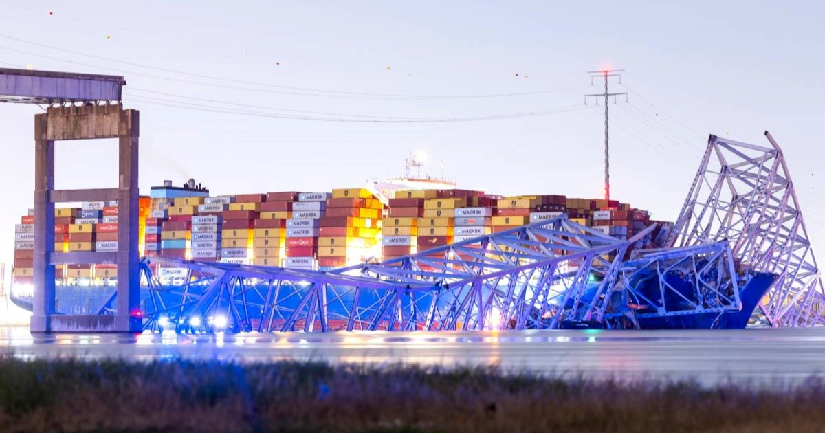 Šest radnika palo u rijeku kad se urušio most u Baltimoreu. Vjerojatno su mrtvi