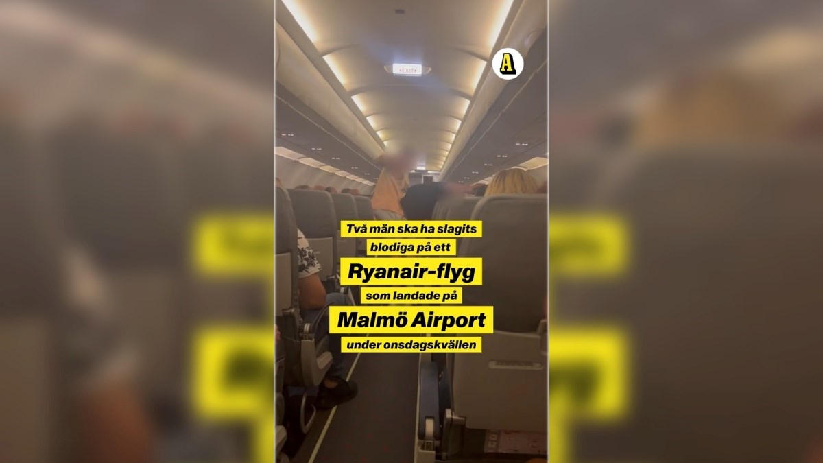 Švedski tabloid objavio snimku tučnjave na Ryanairovom letu iz Zagreba