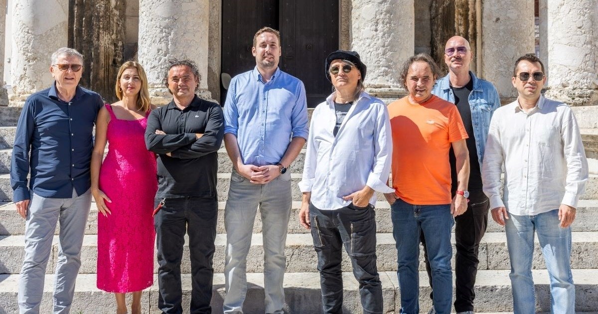 Zamjenik pulskog gradonačelnika primio članove Plavog orkestra u Komunalnoj palači