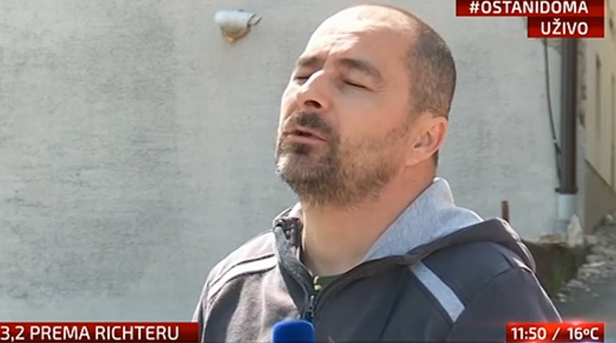 Čovjek koji živi kod epicentra potresa: Užasno se osjetilo, sin se sklupčao i plakao