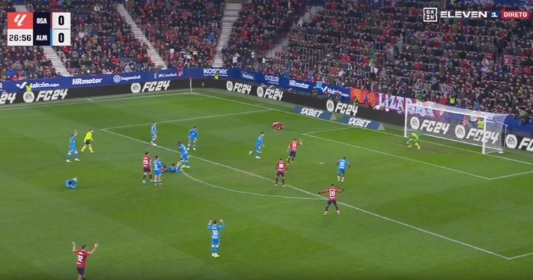 Pogledajte kako je Budimir donio pobjedu Osasuni