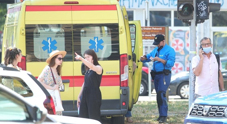 VIDEO U nesreći u centru Zagreba ozlijeđena pješakinja