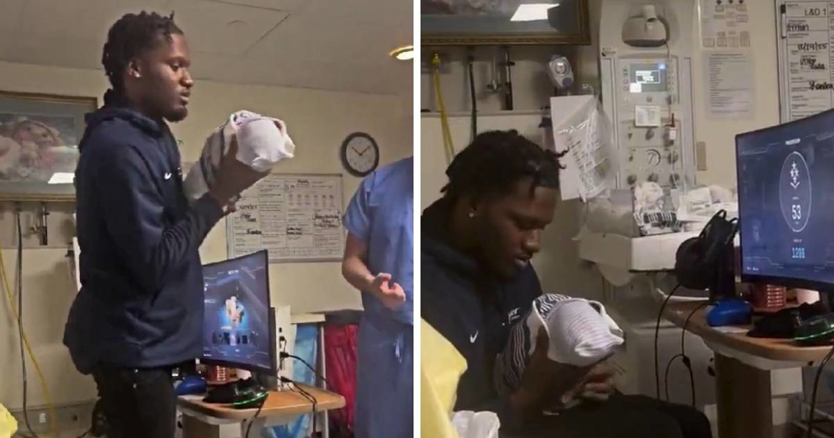 Tip igrao videoigre u rađaonici dok mu je partnerica rađala