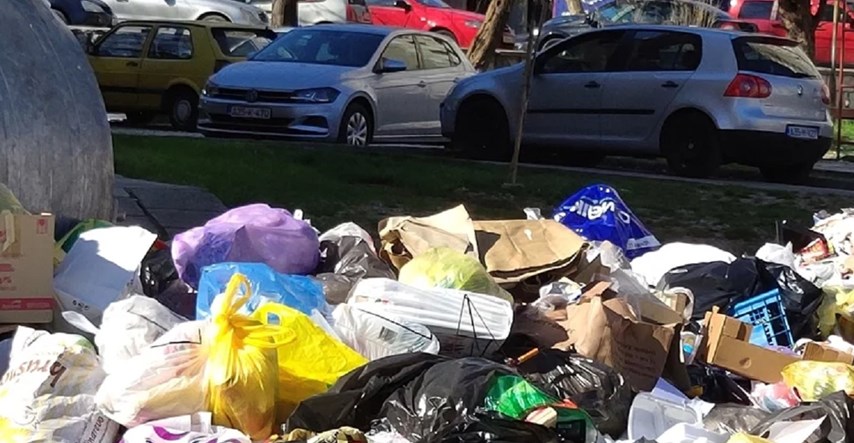 FOTO Mostar je zatrpan tonama smeća, cijeli grad smrdi