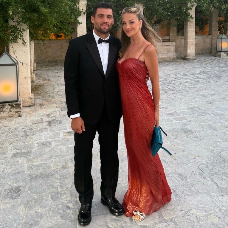 Izabel Kovačić na Donnarummino vječanje došla u haljini od 2000 eura