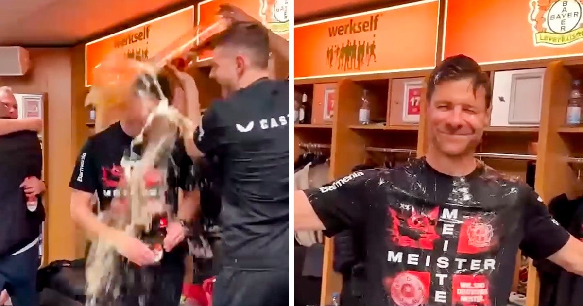 Xabi Alonso mirno je uživao u proslavi titule. Pogledajte što mu je Stanišić napravio