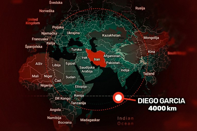 Iran je gađao otok udaljen 4000 km. "Europa za to nije niti približno spremna"