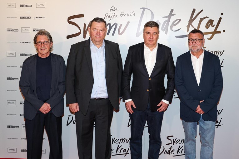 Milanović došao na premijeru filma Svemu dođe kraj, pojavila se i Ivana Kekin