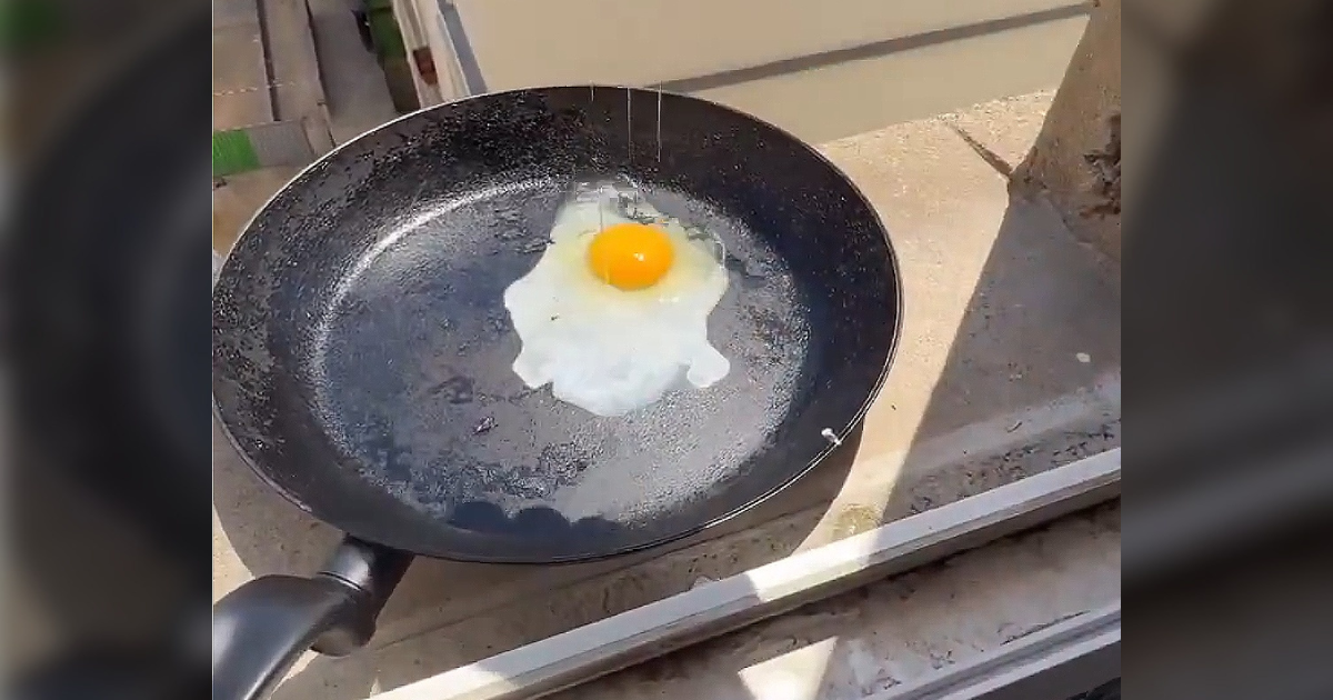 U Francuskoj je toliko vruće da ljudi peku jaja na suncu. Pogledajte video
