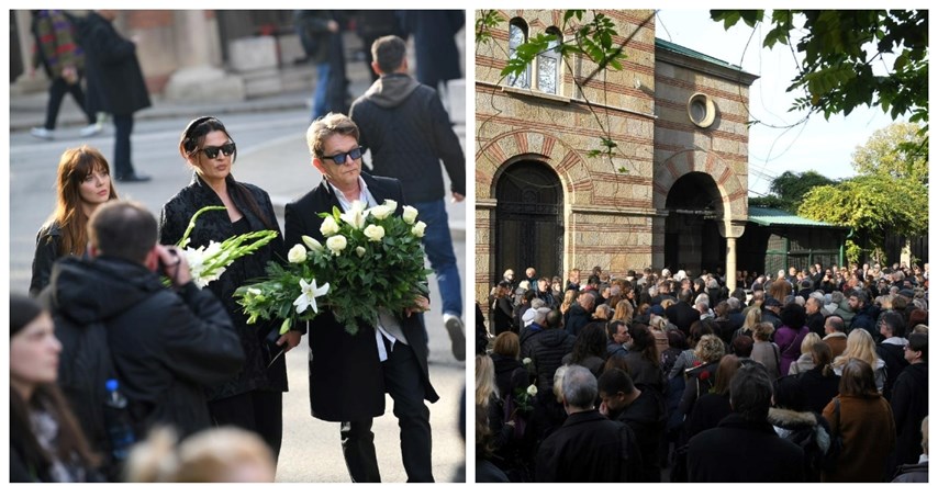 Pokopan je Žarko Laušević, njegovi kolege u rukama nosili bijele i crvene ruže