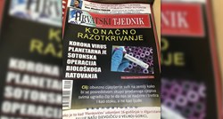 Opskurni Hrvatski tjednik: Pomoću cjepiva za koronavirus ugradit će nam čip za nadzor