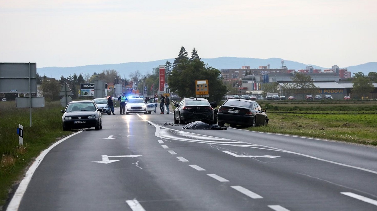 Kod Velike Gorice poginuo motociklist, sudario se s autom