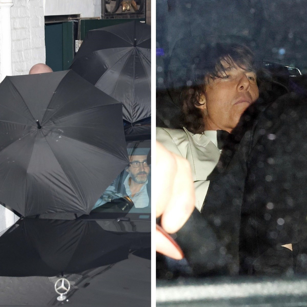 Skrivali su se iza kišobrana: Tom Cruise na Beckhamov rođendan poveo Anu de Armas?