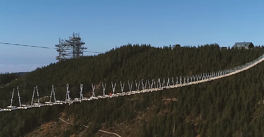 Češka otvorila najduži viseći most na svijetu