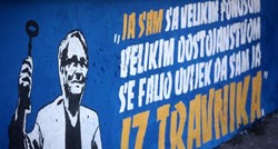 VIDEO U Travniku osvanuo mural u čast Ćiri Blaževiću