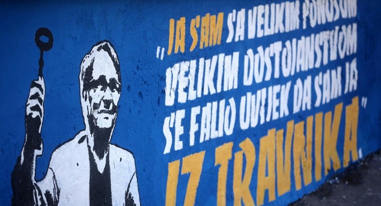 VIDEO U Travniku osvanuo mural u čast Ćiri Blaževiću