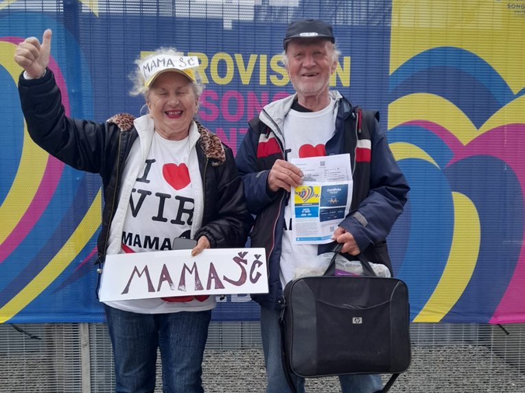 Marici (74) i Mijatu (77) s Vira HRT je pomogao da dođu do ulaznica za Eurosong