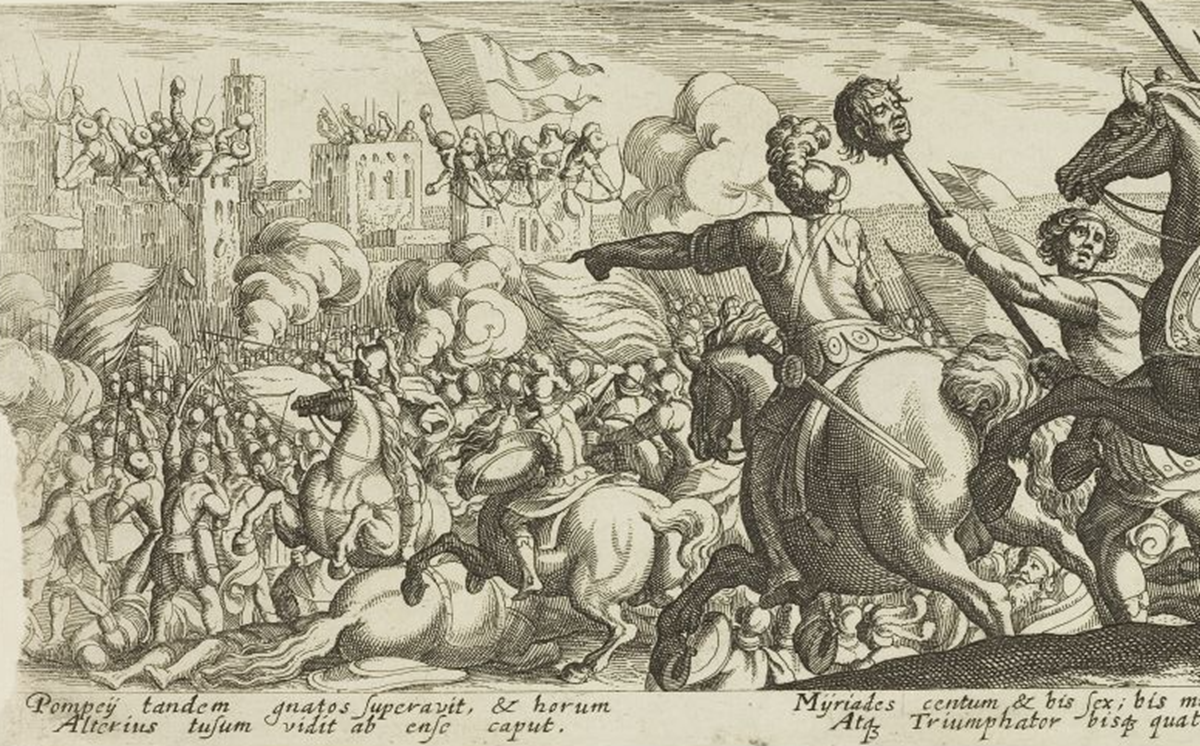 Bila je to strašna bitka, poginuli su deseci tisuća. Cezar je pobijedio