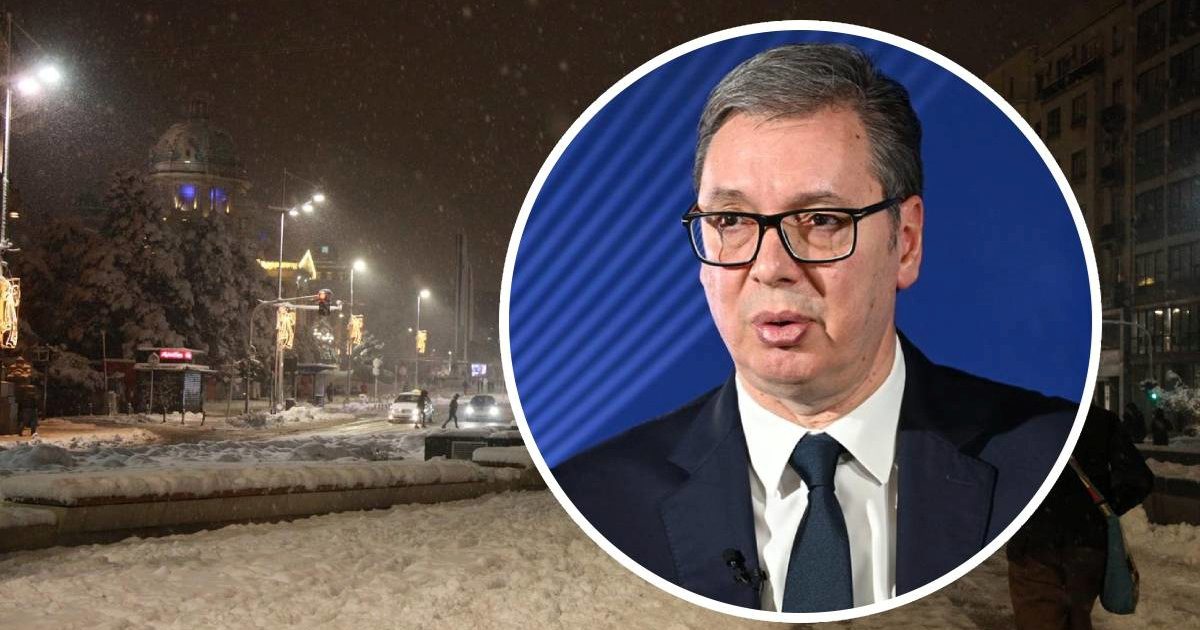 Aleksandar Vučić: Snijeg čistimo brže od New Yorka, Washingtona i Berlina