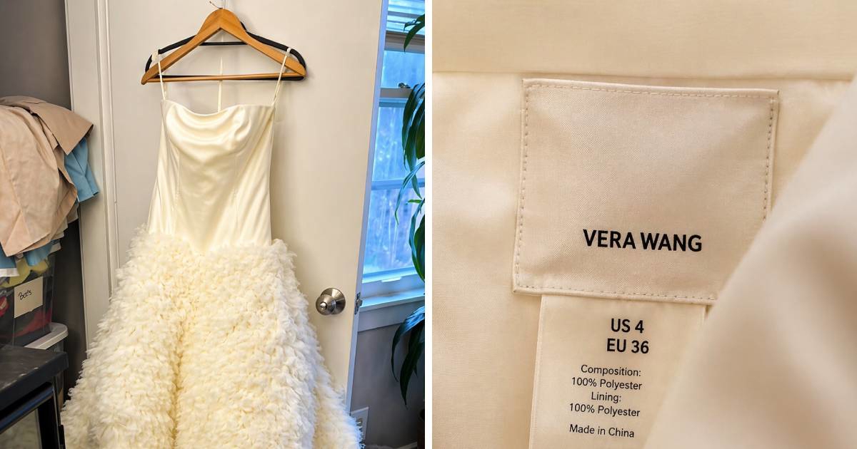 Djevojka je u second handu pronašla vjenčanicu Vere Wang, cijena će vas iznenaditi