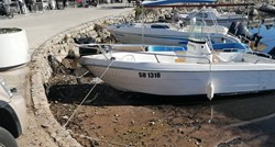 FOTO Pogledajte najveću oseku u Splitu u dugo vremena, more je nestalo