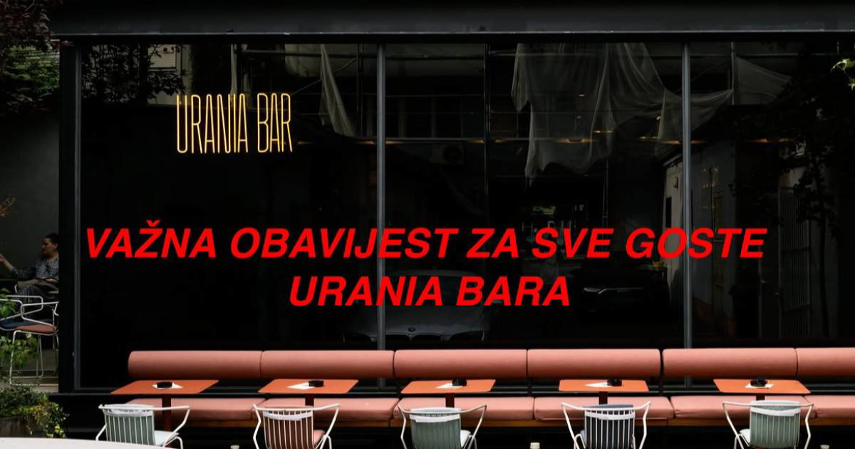 Zagrebački bar se našalio: "Važna obavijest. Nema BMW-a pred ulazom"