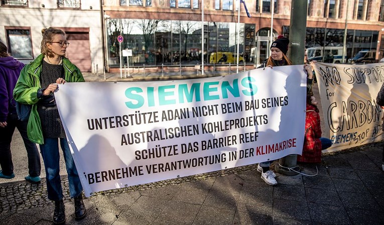U Njemačkoj prosvjedi protiv Siemensa zbog australskog rudnika ugljena