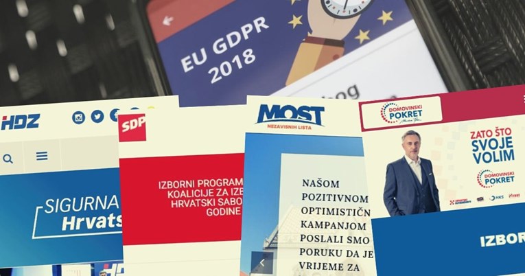Kako vodeće političke opcije u Hrvatskoj uoči izbora krše GDPR?