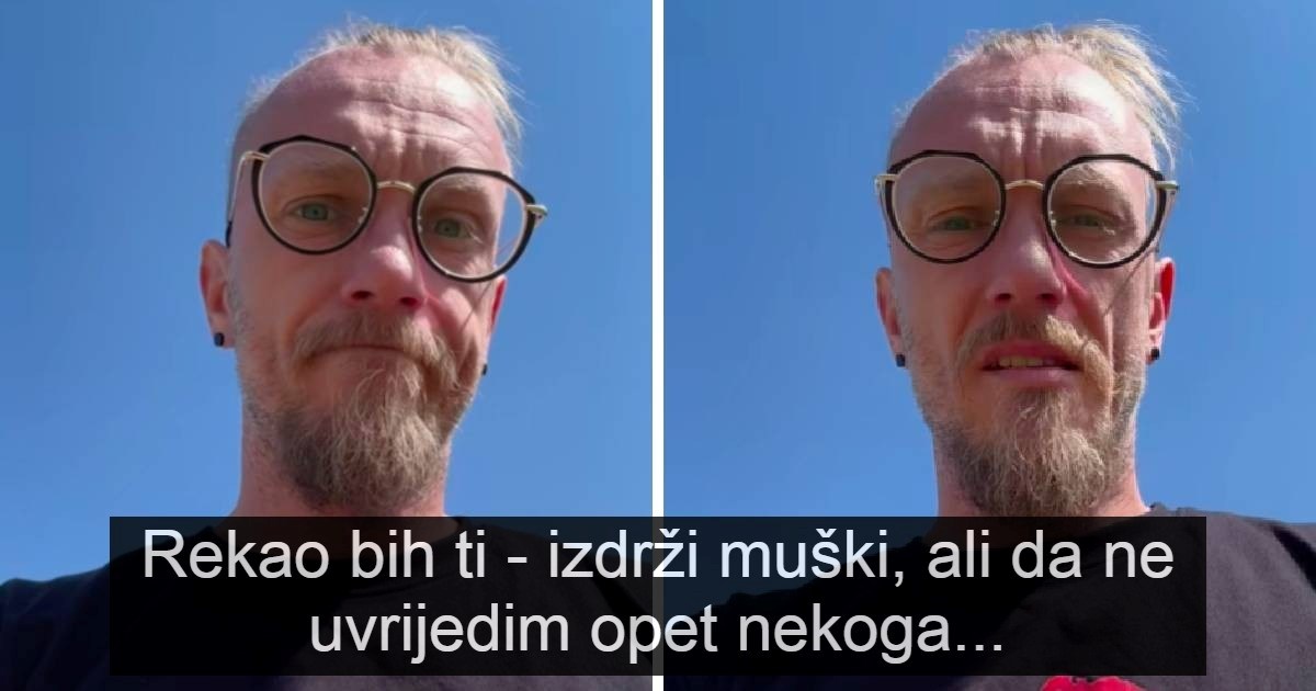 Frontmen Ogenja Bošnjaku: Rekao bih ti izdrži muški, ali da ne uvrijedim nekoga...