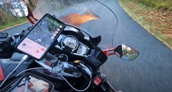 VIDEO Motociklom naletio na jelena pri 87 km/h