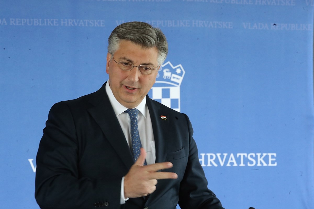 Završila sjednica tehničke vlade, obratio se Plenković