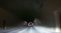 VIDEO Pogledajte vožnju do omiškog mosta. Ide se kroz ogroman tunel
