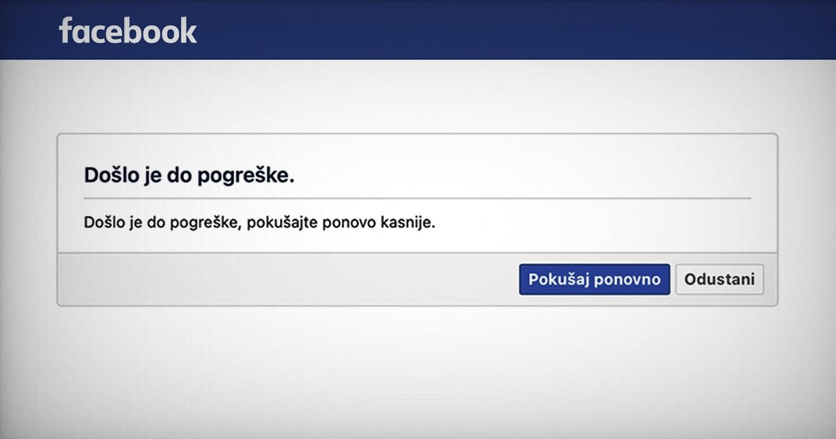 U cijelom svijetu pali Facebook i Instagram. Fejs radi, sad proradio i Instagram