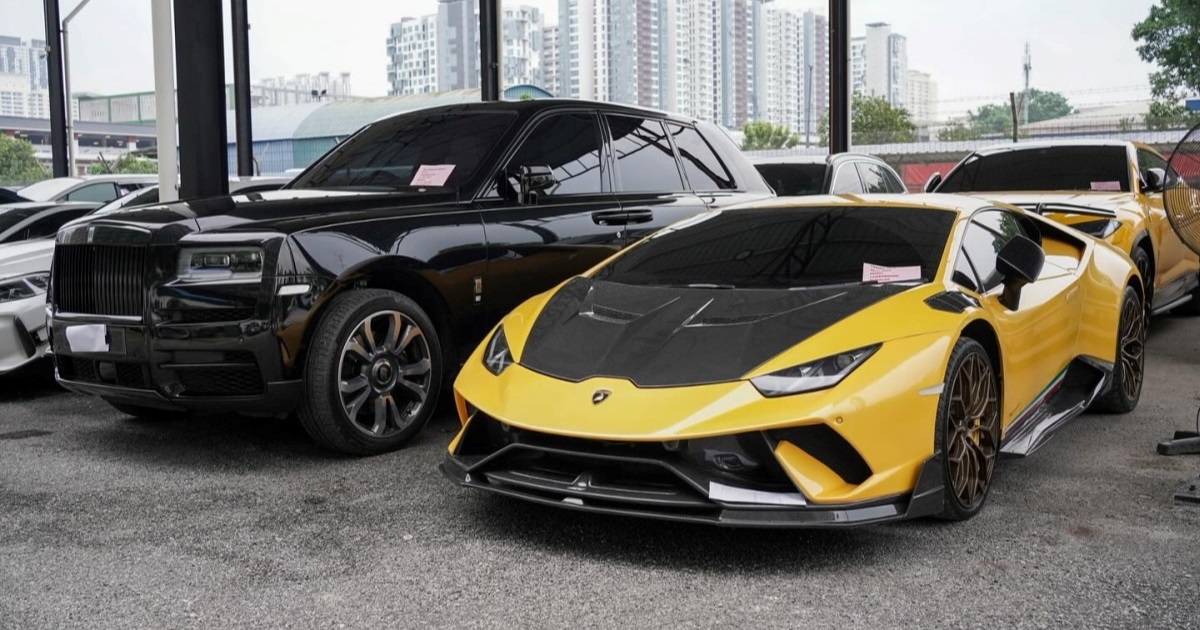 FOTO Akcija Luksuz. Malezija zaplijenila 258 brutalnih automobila, pogledajte