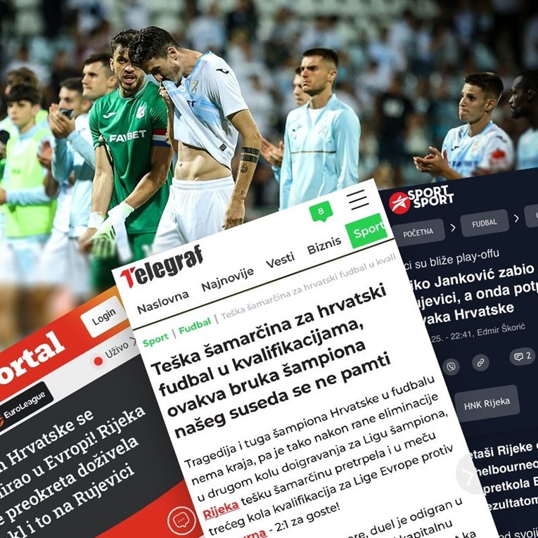 Regija o Rijeci: Teška šamarčina Hrvatima. Ne pamti se ovakva sramota njihovog prvaka