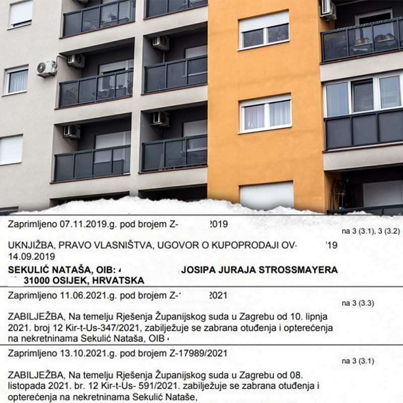 Vekićeva prijateljica kupila stan za 375.000 kuna u kešu. Radi se o Mamićevom novcu?