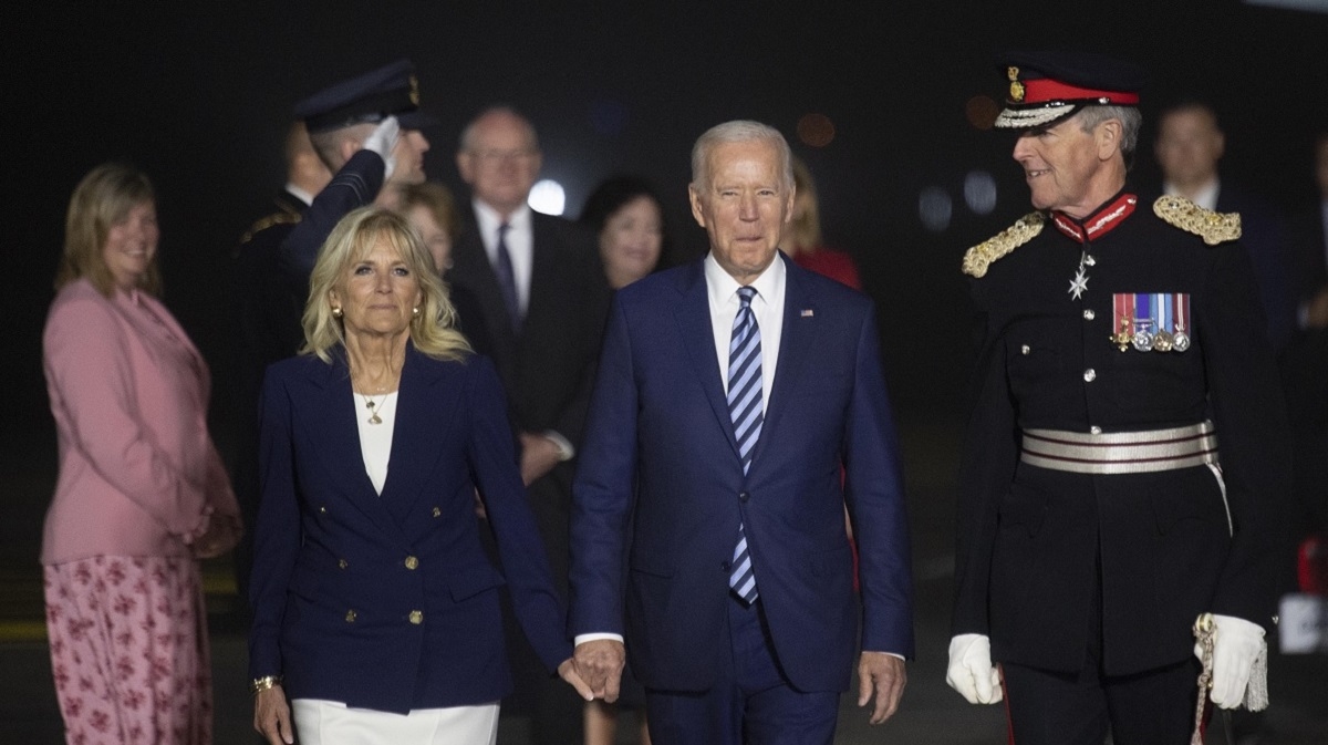 Natpis na jakni Jill Biden privukao pažnju na samitu u Velikoj Britaniji