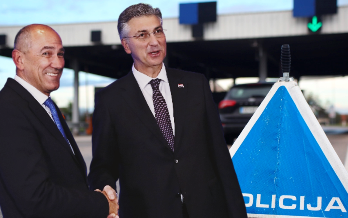 Janšina vlada ukinula kontrole na granici s Hrvatskom, reagirao Plenković
