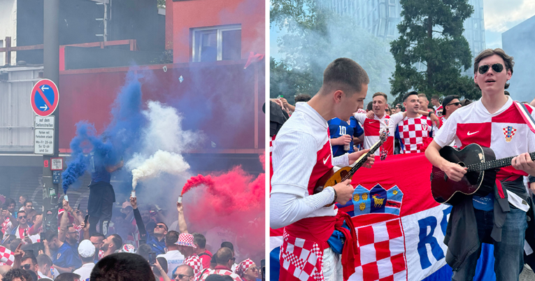 FOTO Apsolutna ludnica u Hamburgu, pogledajte kako se zabavljaju hrvatski navijači