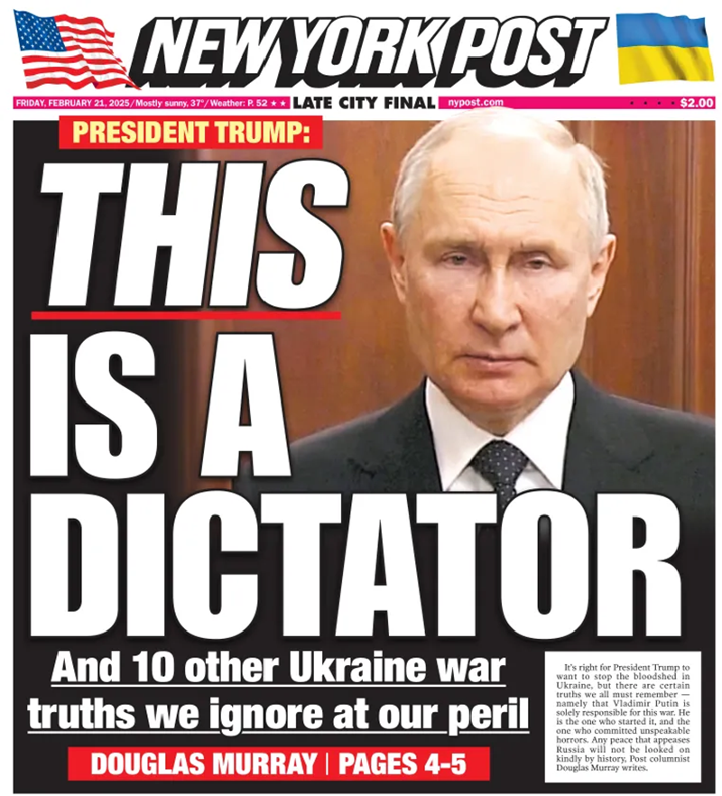 NY Post Trumpu: Ovo je diktator