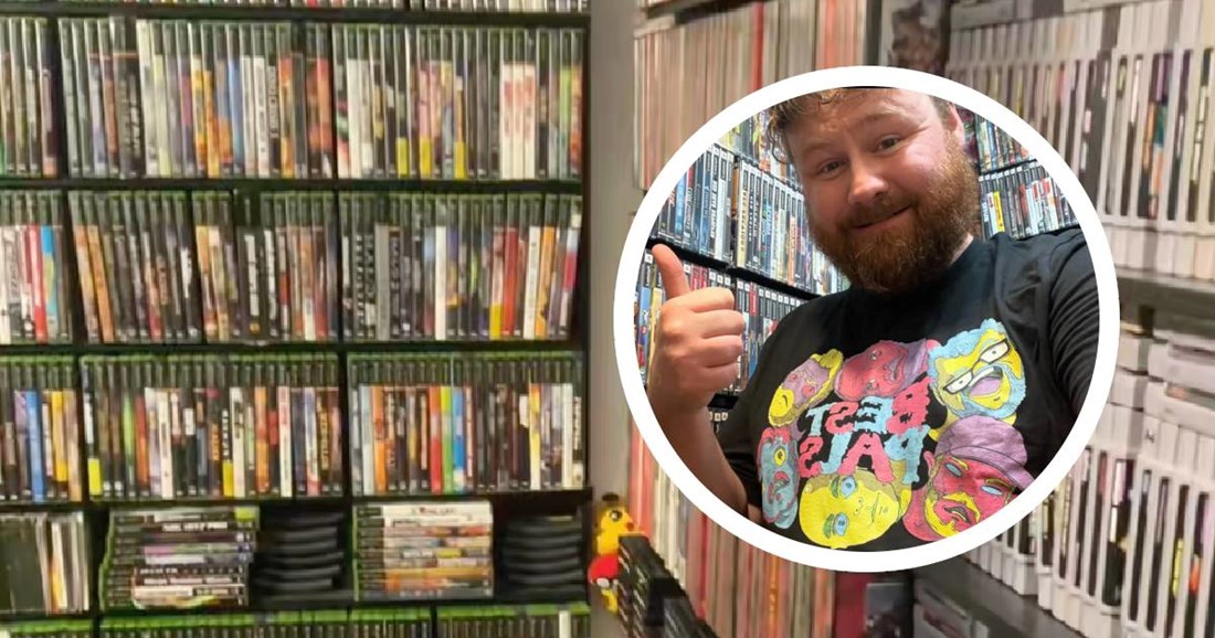 Ovaj čovjek ima 12.000 videoigara u samo jednoj sobi