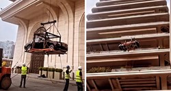 VIDEO Pogledajte kako je kineski bogataš "parkirao" Rolls Royce na 44. kat nebodera