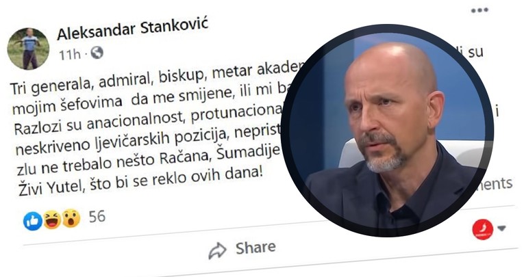 Stanković na Facebooku otkrio tko ga želi smijeniti na HRT-u