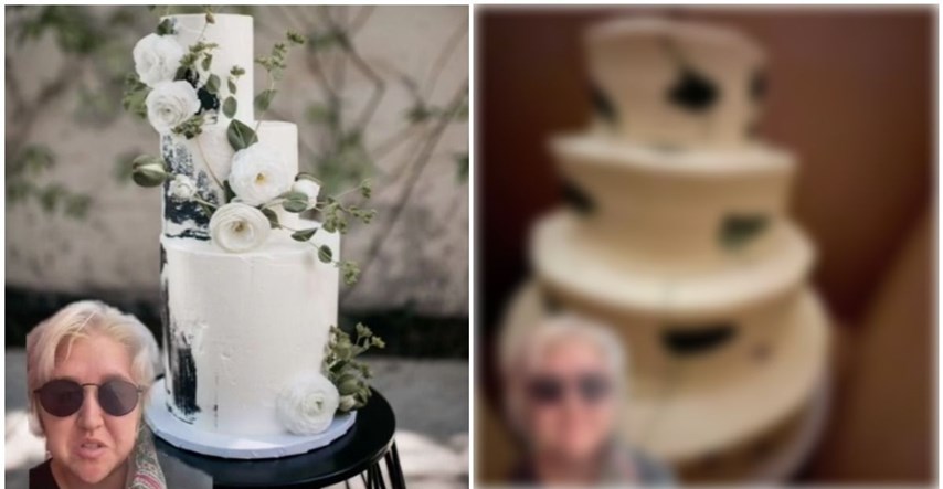Stilistica naručila svadbenu tortu i razočarala se, ljudi pišu: Traži povrat novca