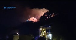 Požar kod Splita, bio je blizu kuća. Više nema otvorene vatre